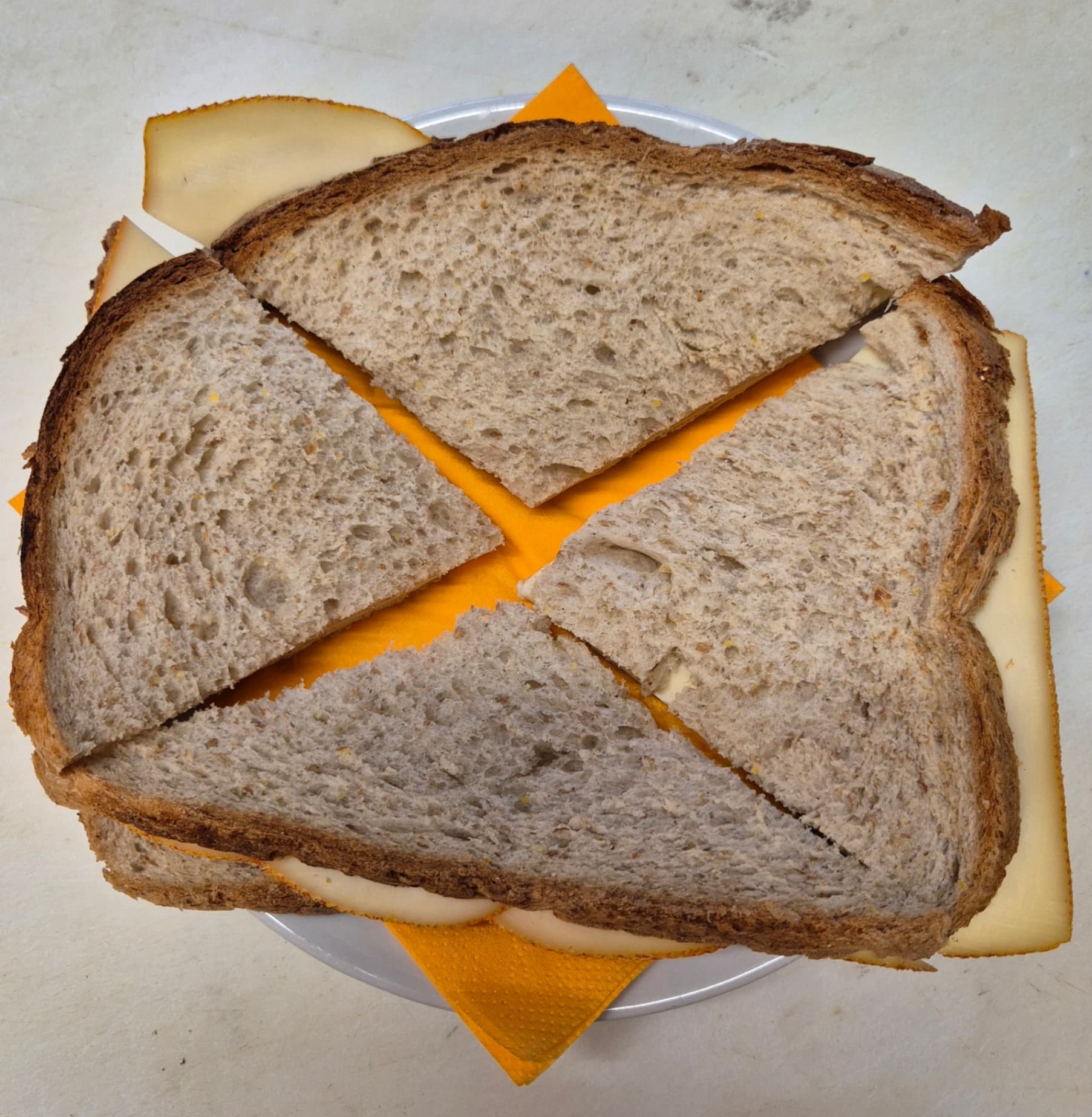 Tartine de fromage d'Orval