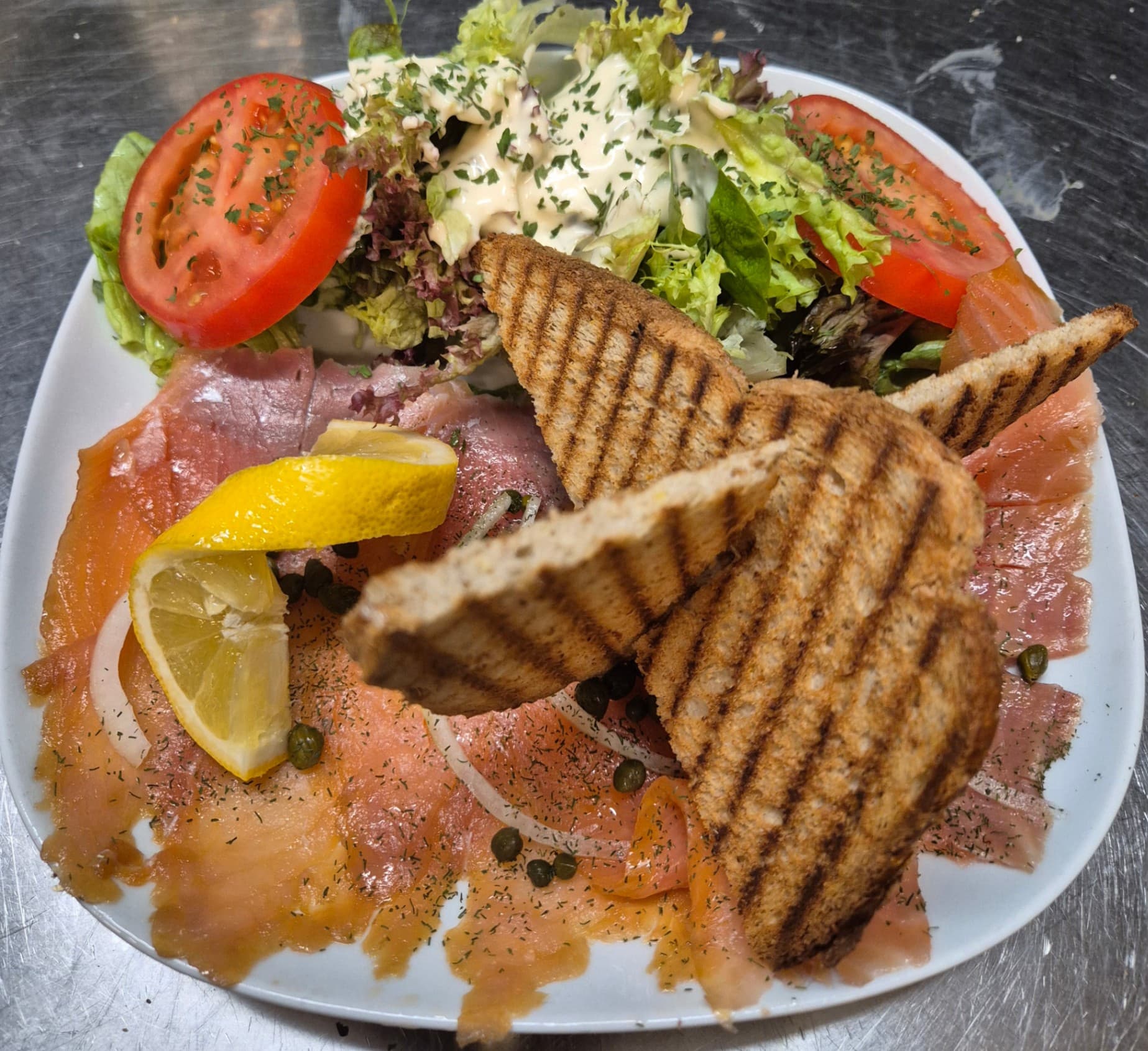 Salade de saumon junior