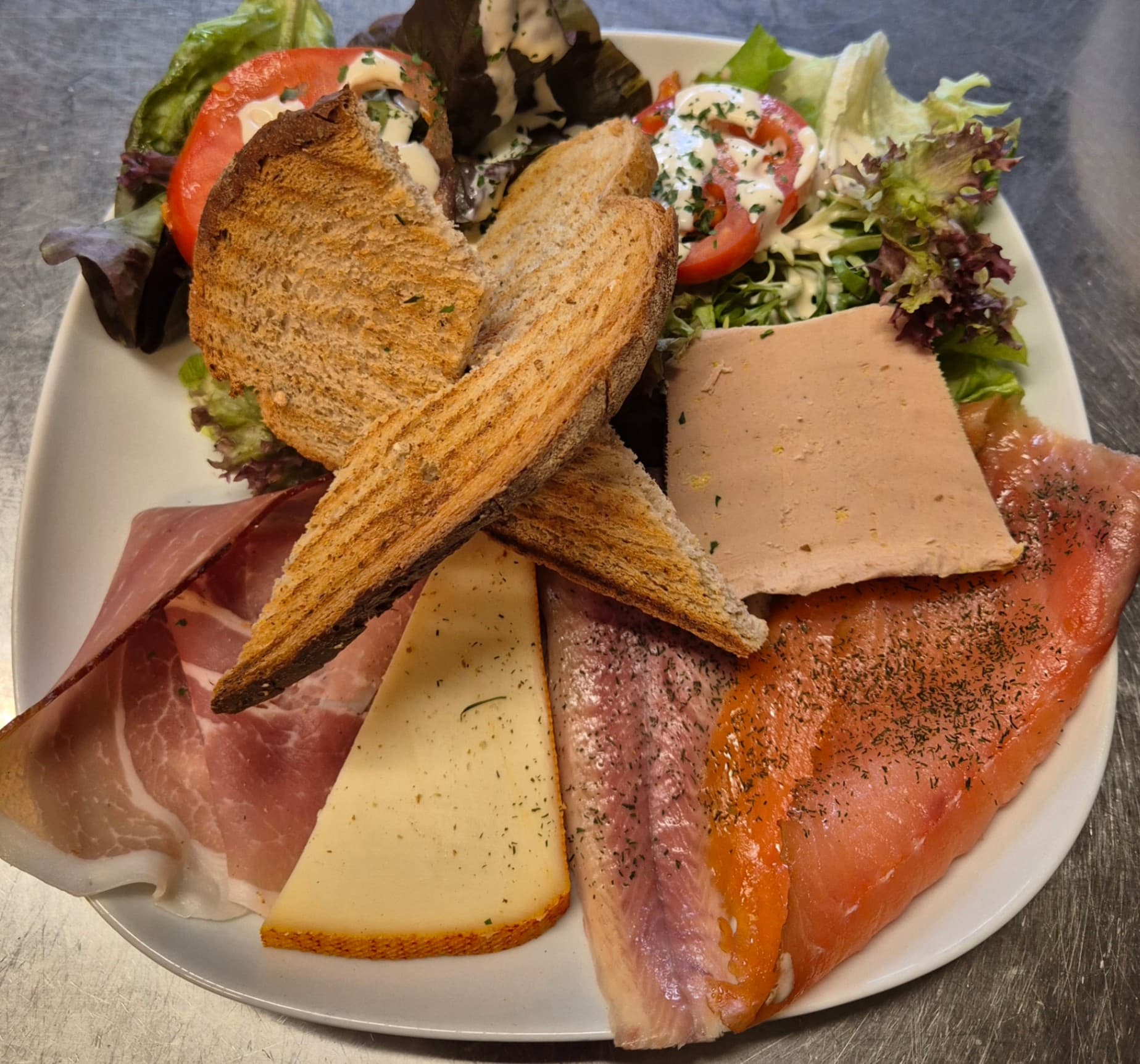 Salade gourmande junior